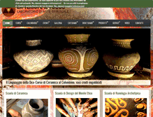 Tablet Screenshot of laterraeilfuoco.org
